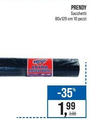 Caddy's Prendy Sacchetti offerta