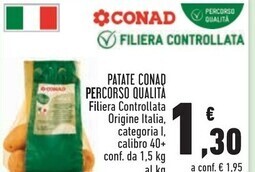 Conad City Conad patate percorso qualita offerta