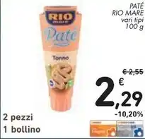 Spazio Conad Rio mare pate offerta