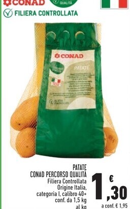 Conad Conad patate percorso qualità offerta