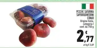 Conad Conad pesche saturnia offerta