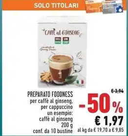 Conad Foodness preparato offerta