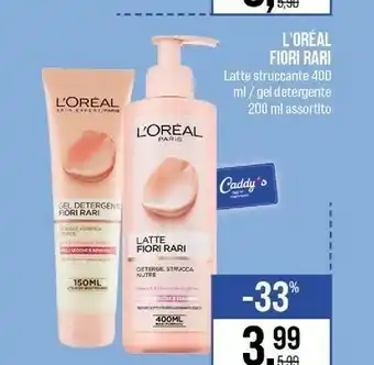 Caddy's L'Oreal Latte detergente offerta