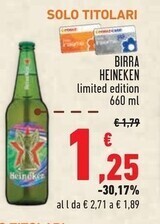 Conad Heineken birra offerta