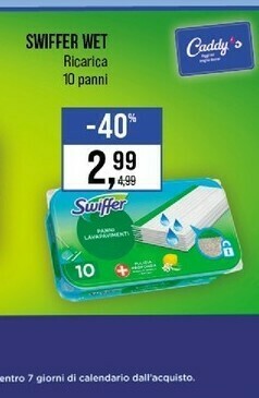 Caddy's Swiffer Pulizie di casa offerta
