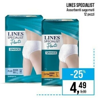 Caddy's Lines Assorbenti lines offerta