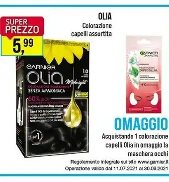 Caddy's Garnier Tinte capelli offerta