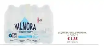 Galassia Valmora Acqua Minerale Naturale Frizzante offerta