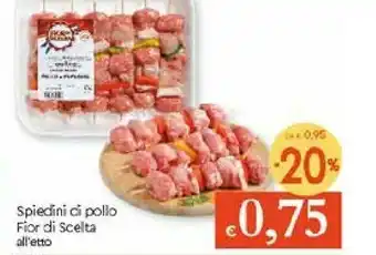 Galassia Fior di scelta Spiedini Di Pollo offerta