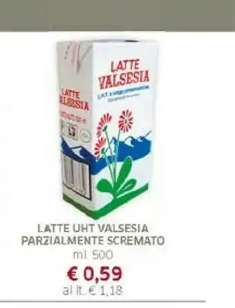 Galassia Latte Uht Valsesia Parzialmente Scremato offerta