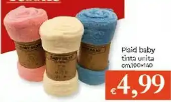 Galassia Plaid Baby offerta