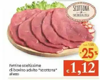 Galassia Scottona Fettine Sceltissime Di Bovino Adulto offerta