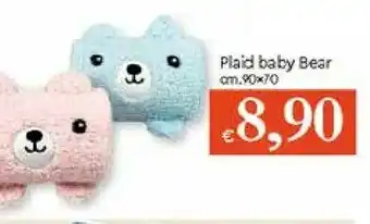 Galassia Plaid Baby Bear offerta