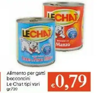 Galassia Le chat Le Caht Alimento Per Gatti Bocconcini 720 G offerta