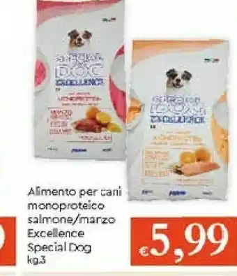 Galassia Special Dog Alimento Per Cani Monoproteico Salmone 3000 G offerta