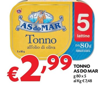 Pam Asdomar Tonno offerta