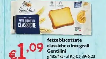 Pam Gentilini Fette biscottate offerta