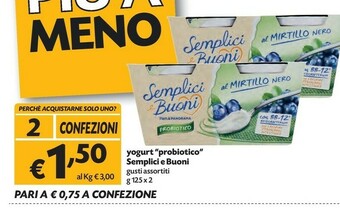 Pam Semplici e buoni Yogurt offerta