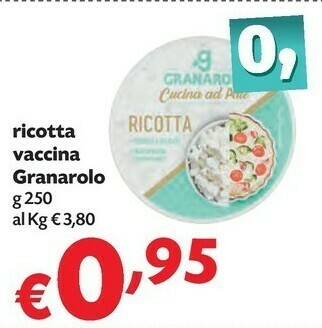 Pam Granarolo Ricotta offerta