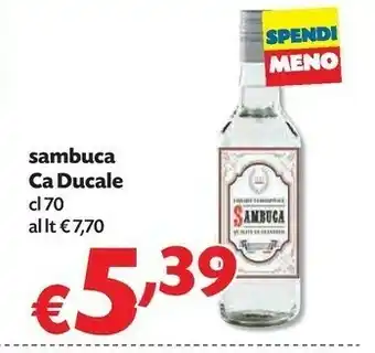 Pam Sambuca offerta