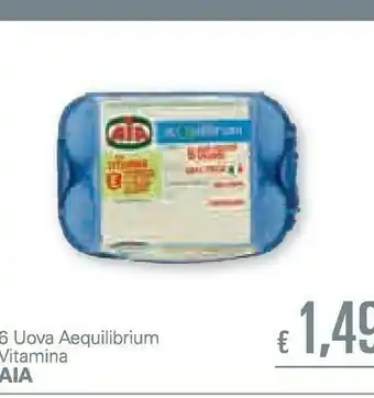 Unes Aia 6 Uova Aequilibrium Vitamina offerta