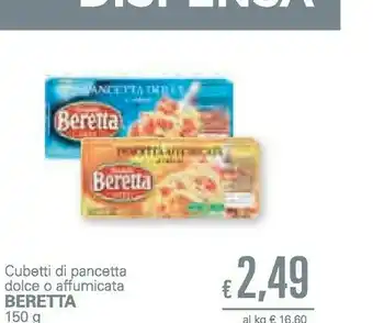 Unes Beretta Pancetta Dolce A Cubetti offerta