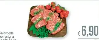 Salamella Per Griglia Senza Pelle
