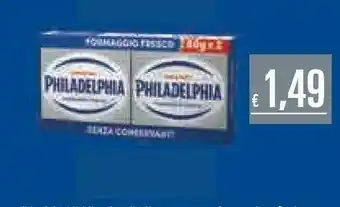 Unes Mondelez - Philadelphia Classico Formaggio Fresco offerta