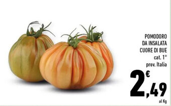 Conad POMODORO DA INSALATA CUORE DI BUE offerta