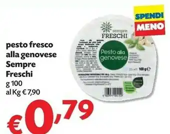 Sempre freschi Pesto