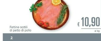 Unes Fettine Sottili Di Petto Di Pollo offerta