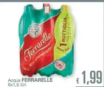 Unes Ferrarelle Acqua Minerale Effervescente Naturale offerta