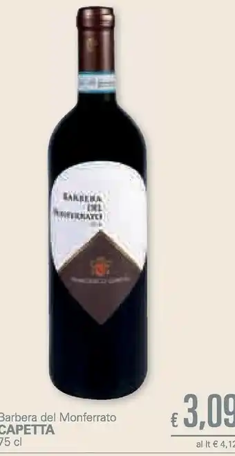 Unes Francesco capetta Barbera Del Monferrato offerta