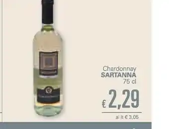 Unes Sartanna Chardonnay offerta