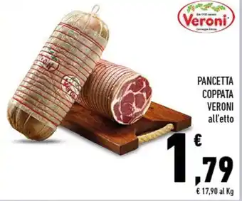 Conad PANCETTA COPPATA VERONI offerta