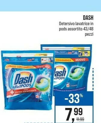 Caddy's Dash Detersivo Lavatrice offerta