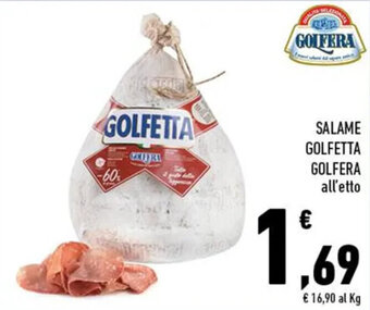 Conad SALAME GOLFETTA GOLFERA offerta