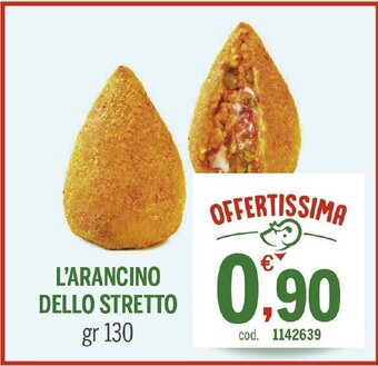 L'ARANCINO DELLO STRETTO gr 130