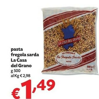 Pam La casa del grano Pasta di semola offerta