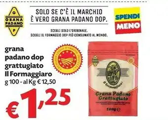 Pam Grana Padano Formaggio offerta
