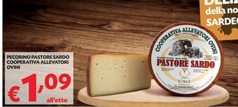 Pam Cooperativa allevatori ovini Pecorino offerta