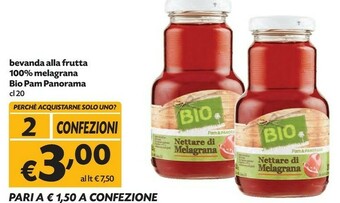 Pam Succhi di frutta offerta