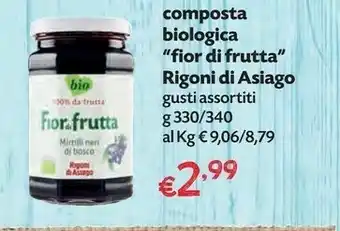 Pam Asiago Marmellata offerta