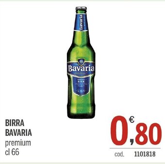 Elefante Cash & Carry BIRRA BAVARIA premium cl 66 offerta