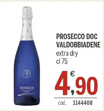 PROSECCO DOC VALDOBBIADENE extra dry cl 75