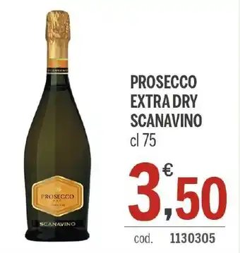 Elefante Cash & Carry PROSECCO EXTRA DRY SCANAVINO cl 75 offerta