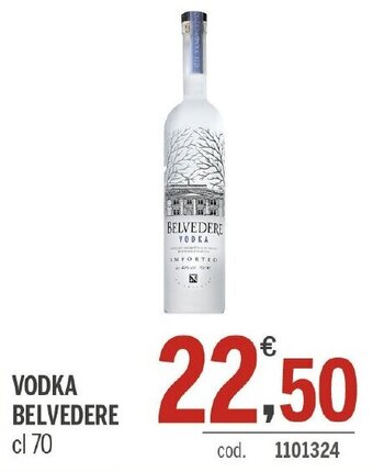 VODKA BELVEDERE cl 70