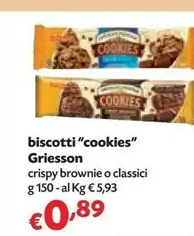 Pam Griesson Biscotti Cookies offerta