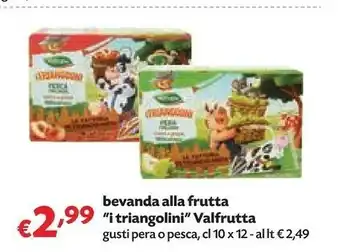 Valfrutta Valfrutta - I Triangolini Pera Succo e Polpa