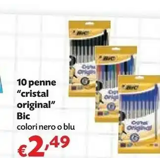 Pam Bic 10 Penne Cristal Original offerta